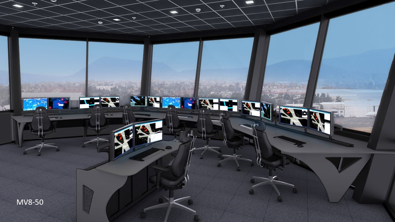 air traffic control room