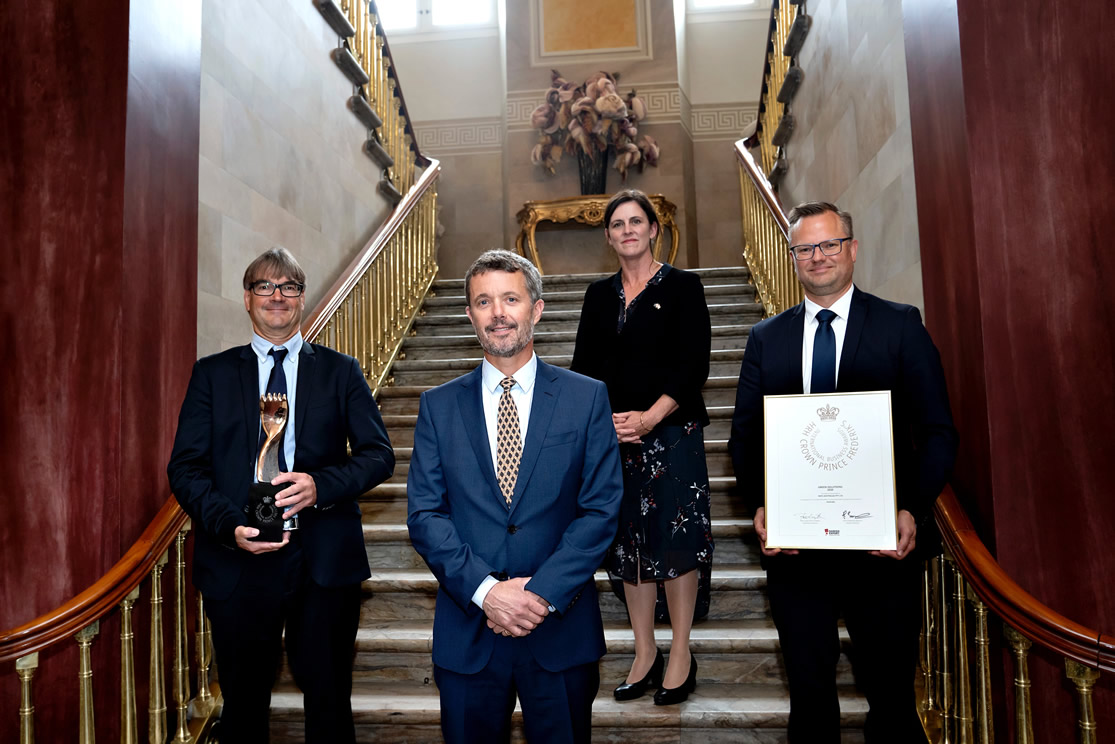 varemærke kant Overstige HRH Crown Prince Frederik of Denmark Awards Prestigious Prize to Melbourne  Company | Airport Suppliers