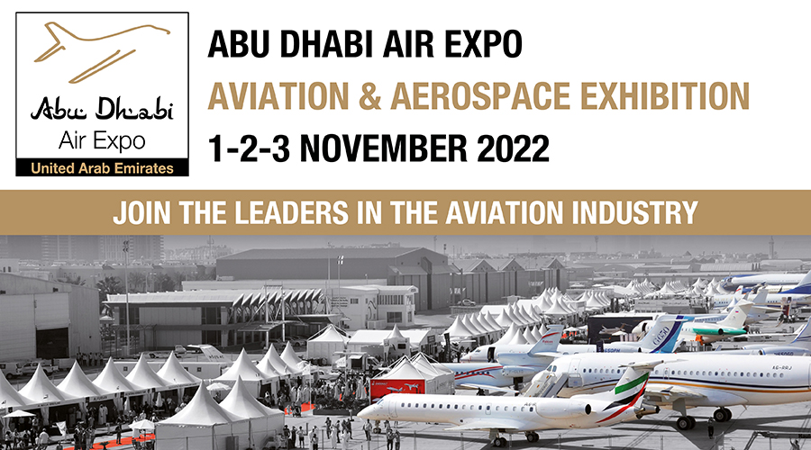 Abu Dhabi Air Expo 2022 homepage banner Airport Suppliers