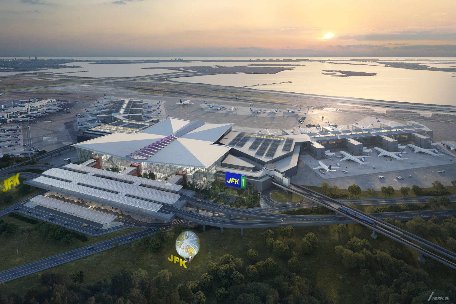 ADB SAFEGATE Awarded Contracts for The New Terminal One at JFK Airport ...